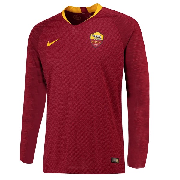 Camiseta As Roma Primera equipo ML 2018-19 Rojo